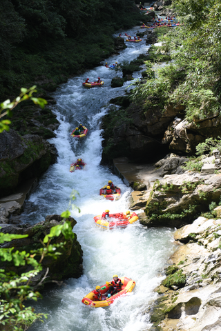 Gaoguo River rafting experience