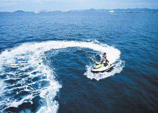 Jinshan City Beach, Shanghai: Beach Entry with Water Go-Kart, Motorboat, Speedboat photo 1