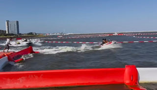Jinshan City Beach, Shanghai: Beach Entry with Water Go-Kart, Motorboat, Speedboat photo 2